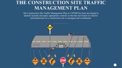 Construction Site Traffic Management Plan | PDF | Traffic | Crane (Machine)