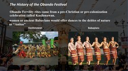 Ferital Rite Obando Fertility Dance Festival Overview | PDF | Social Science