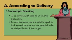 Four Types of Speech Delivery | PDF | Public Speaking | Human Communication
