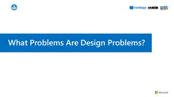 What Problems Are Design Problems?
