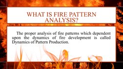 Fire Pattern Analysis Techniques | PDF | Fires | Forensic Science
