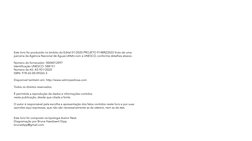 Este livro foi produzido no âmbito do Edital 01/2020 PROJETO 914BRZ2022 fruto de uma 
parceria da Agência Nacional de Águas (