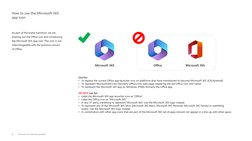 Microsoft 365 trademark guidelines
8
How to use the Microsoft 365 
app icon
DO NOT 
As part of the brand transition, we are