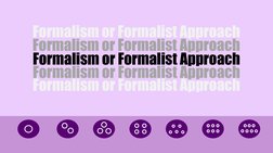 Understanding the Formalist Approach | PDF | Narration | Plot (Narrative)