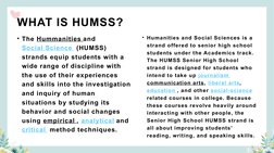 Understanding the HUMSS Strand | PDF | Social Sciences | Science