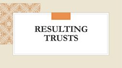 Resulting Trusts and Beneficiary Principles | PDF | Trust Law | English ...