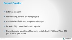 Plant 3D Report Creator Guide | PDF | Page Layout | Auto Cad