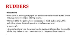 Types of Ship Rudders Explained | PDF | Rudder | Ships