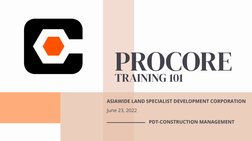 Procore Training Overview and Tools | PDF | Project Management ...