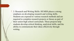 Overview of Senior High School Strands | PDF | Social Sciences ...