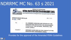 Pdrep Form Amended PDRA Guidelines Overview | PDF | Emergency Management | Emergency