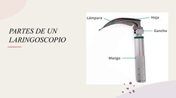 Tipos y partes de laringoscopios | PDF | Anatomía | Medicina CLINICA