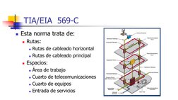 Norma TIA/EIA 569-C: Cableado Estructurado | PDF | Telecomunicaciones ...