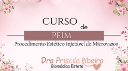 curso  
Procedimento Estético Injetável de Microvasos 
de 
