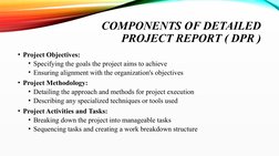 Dgr Project Process Understanding DPR and DBR in Projects | PDF | Risk | Project Management