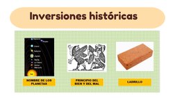 Inversiones históricas   
