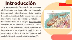 La Mesopotamia (https://www.worldhistory.org/trans/es/1-34/mesopotamia/), fue una de las primeras
civilizaciones en desarro