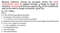 Web Buckling and Bearing Capacity Analysis | PDF