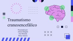 Traumatismo 
craneoencefálico
Presentado por:
Arleen Delgado
Ena Miranda
Deisy Atencio
