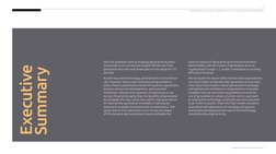 with the greatest share of ongoing generative AI pilots. 
Executives in our survey also project efficiencies from 
generative