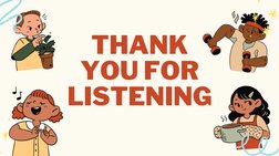 THANK
YOU FOR
LISTENING
