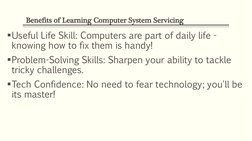 Introduction to Computer System Servicing | PDF | Cognitive Science ...