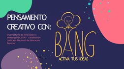 Herramienta Bang para Activar Ideas | PDF | Innovación | Creatividad