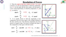 Resolution of Forces in Engineering Mechanics | PDF | Euclidean Vector ...