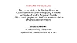 GUIDELINE READING 
dr. Jefry Pinondang Sardi Sianipar
Supervisor : dr. Rille Puspitoadhi H, Sp.JP, FIHA
