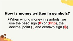 Philippine Money Lettering Example Writing Philippine Peso Symbols | PDF | International Trade | Republic