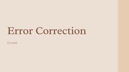 C1 Error Correction Exercises | PDF