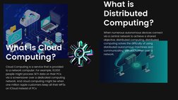 What is Cloud
Computing?
Cloud Computing is a service that is provided
to a network computer. For example, 10,000
people migh