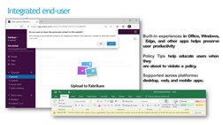 Integrated end-user 
experiences
Built-in experiences in Office, Windows, 
 Edge, and other apps helps preserve 
user  produc
