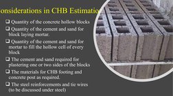 Estimating CHB Quantities and Methods | PDF | Concrete | Masonry