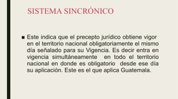 Vigencia de la Ley en Guatemala | PDF