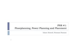PNR Flow: Floorplanning to Routing | PDF | Integrated Circuit | Logic Gate