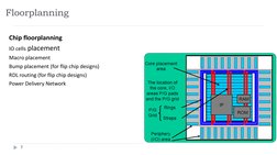 Chip Rdlrouting PNR Flow: Floorplanning to Routing | PDF | Integrated Circuit | Logic Gate