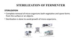 Fermenter Sterilization Techniques | PDF | Sterilization (Microbiology ...
