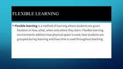 Understanding Flexible Learning Options | PDF | Distance Education ...