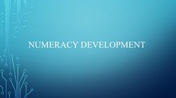 Stages of Early Numeracy Development | PDF | Mathematics | Mathematician