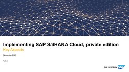 Implementing SAP S/4HANA Cloud Private Edition | PDF | Cloud Computing ...