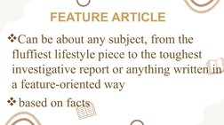 Feature Ele Feature-Writing For Elementary | PDF | Travel | Foreign Language Studies