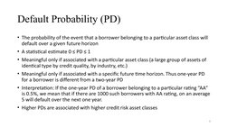Pd Rating PD, LGD, and EAD in Credit Risk Models | PDF | Financial Risk | Credit ...