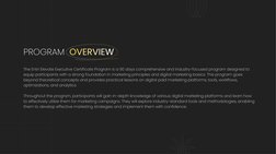 Program  Overview
The Entri Elevate Executive Certificate Program is a 90 days comprehensive and industry-focused program des