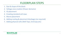 VLSI Floorplanning and Power Planning Guide | PDF | Electronics | Design