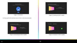 Image 17. Chromecast
15. Please wait for the next few screens to finish. It will end automatically. 
Image 18. Downloading th