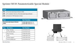 Sprinter Psm Module Sprinter MY19 PSM Technical Bulletin | PDF | Mercedes Benz Sprinter ...