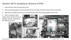 Sprinter Psm Module Sprinter MY19 PSM Technical Bulletin | PDF | Mercedes Benz Sprinter ...