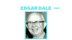 EDGAR DALE
1969
