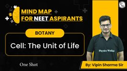 BOTANY
Cell: The Unit of Life
MIND MAP
FOR NEET ASPIRANTS
By: Vipin Sharma Sir
One Shot
